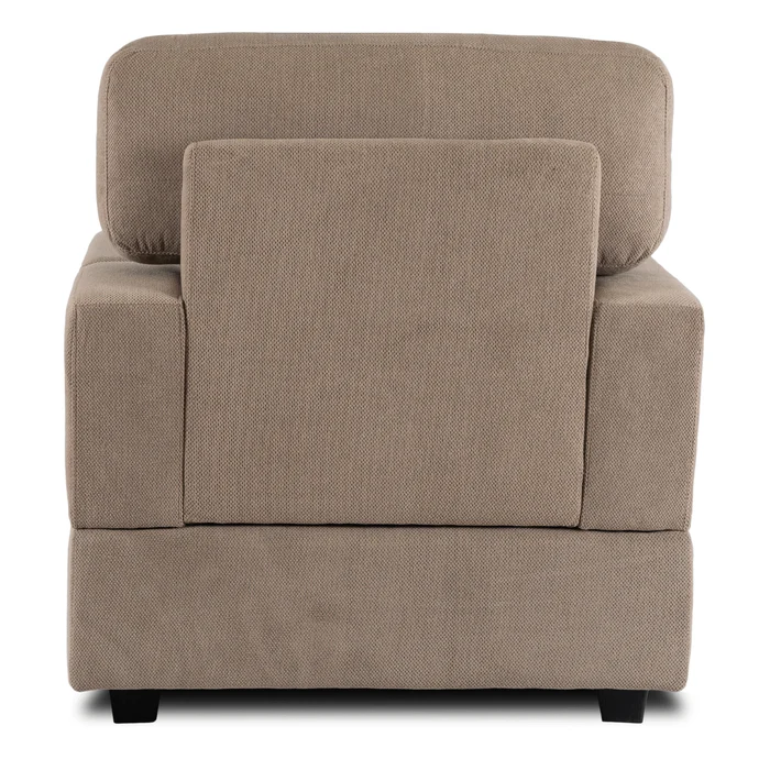 Fotel Wypoczynkowy Sofa NEO Beżowy Tapicerowany Nowoczesny