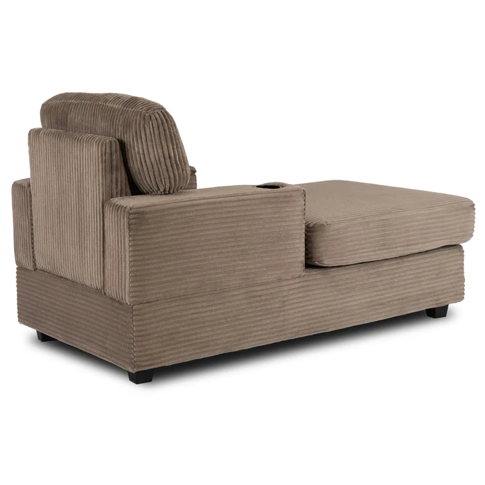 Fotel Wypoczynkowy Sofa NEO Beżowy Sztruksowy Nowoczesny