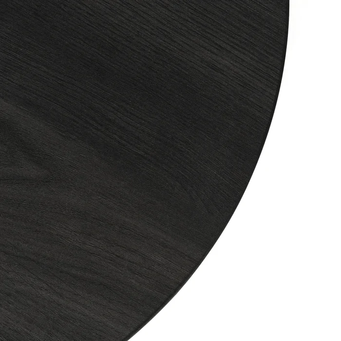 Zestaw Stolik&oacute;w Kawowych LEILA 38 cm/48 cm Czarny Loft