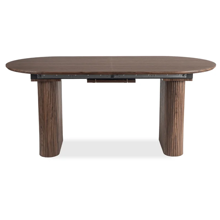 Stół Rozkładany OVAL 180-220 cm Orzech Nowoczesny