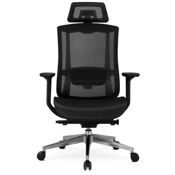 Fotel Biurowy Ergonomiczny Obrotowy DYLAN Czarny
