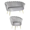 Zestaw Dwuosobowa Sofa ZENDAYA i Fotel Wypoczynkowy ANGEL...